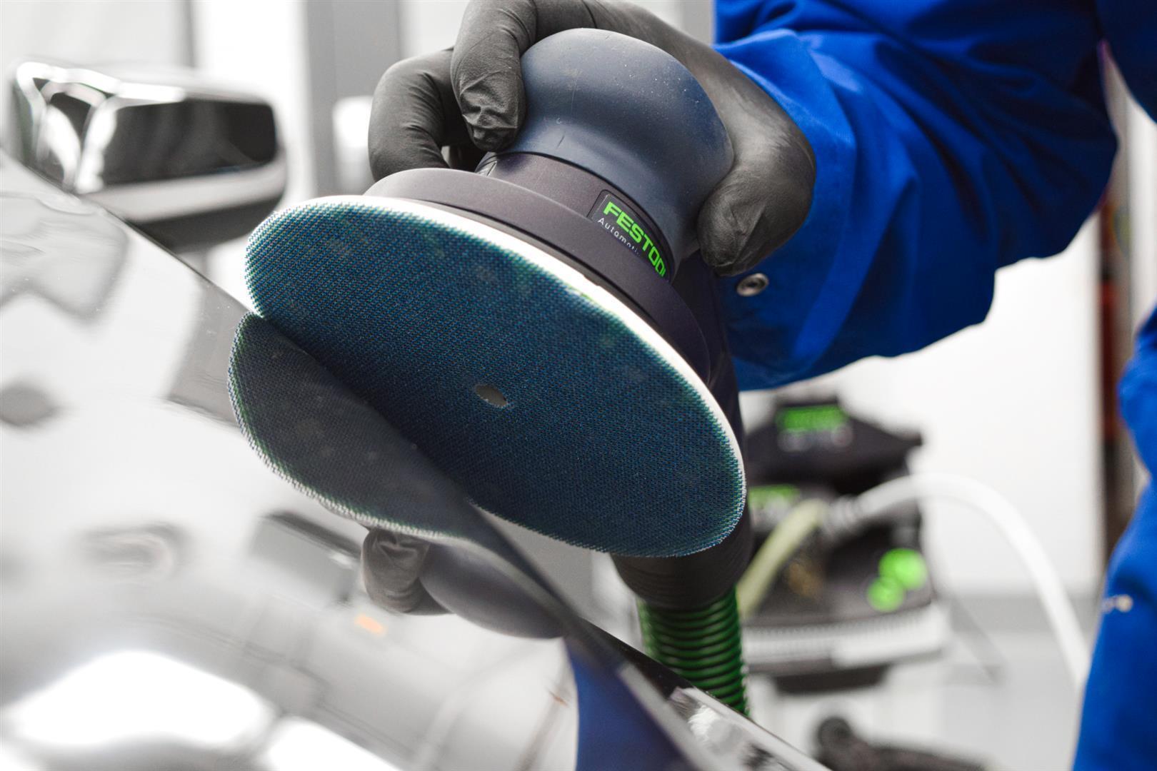 3M Gitternetz Schleifscheibe Blau auf Rolle 150 mm (100 Scheiben)