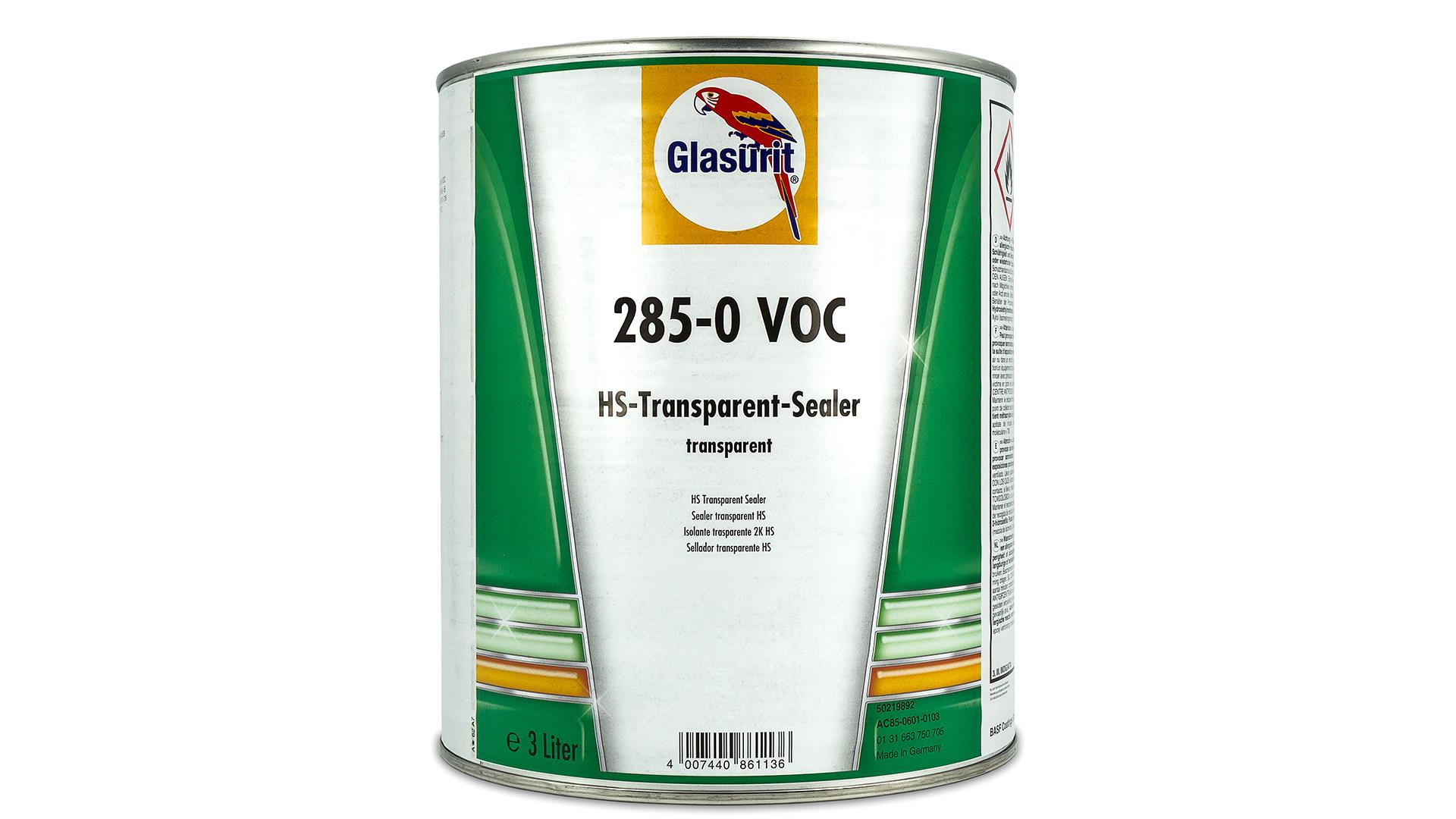 Glasurit 285-0 Transparent-Sealer  3L