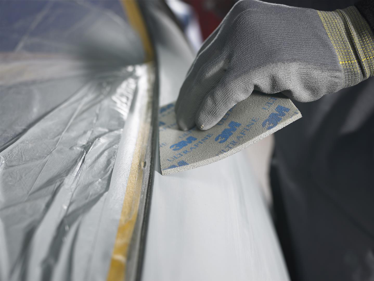 3M Soft Pads ultrafine oder microfine, grau (P1000–P2200, 140x115mm, 1 oder 20 Stück)